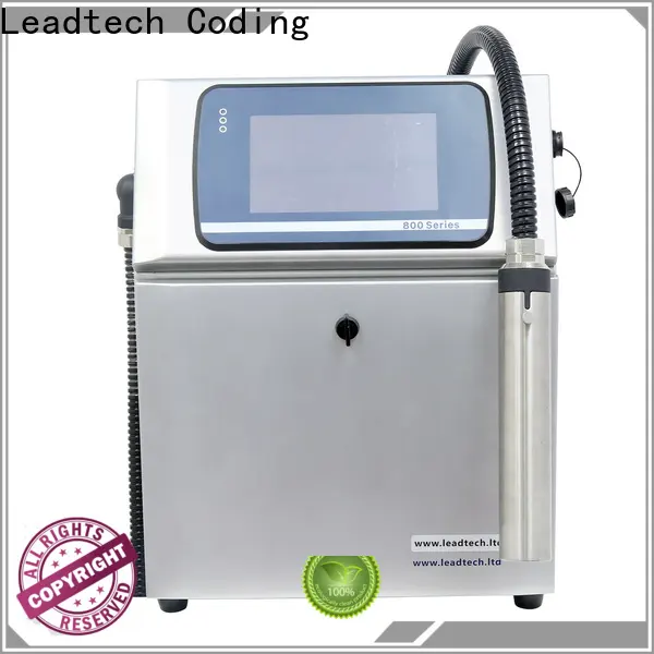 Leadtech Coding bulk bottle expiry date printing machine Suppliers for pipe printing 1