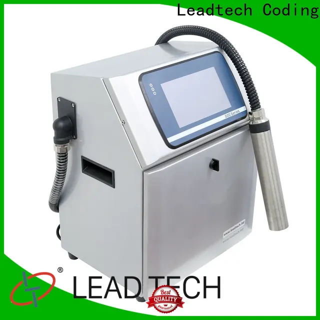 Leadtech Coding manual date printing machine custom for tobacco industry printing 1