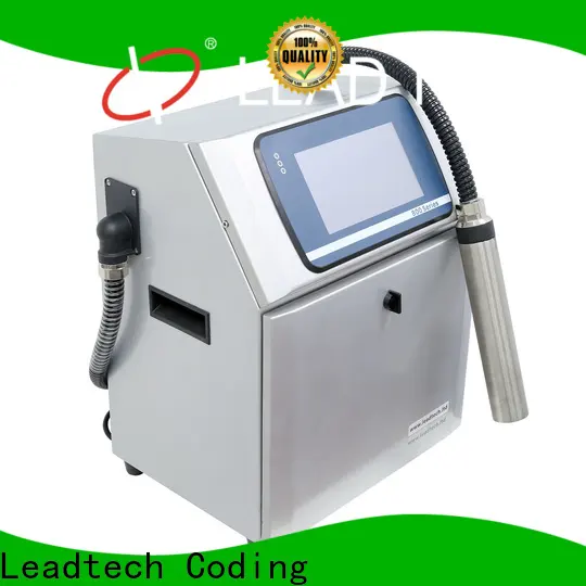 Leadtech Coding bulk videojet date coder factory for auto parts printing 1