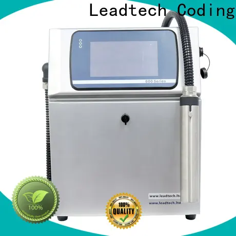 Leadtech Coding batch coding machine online manufacturers for beverage industry printing 1