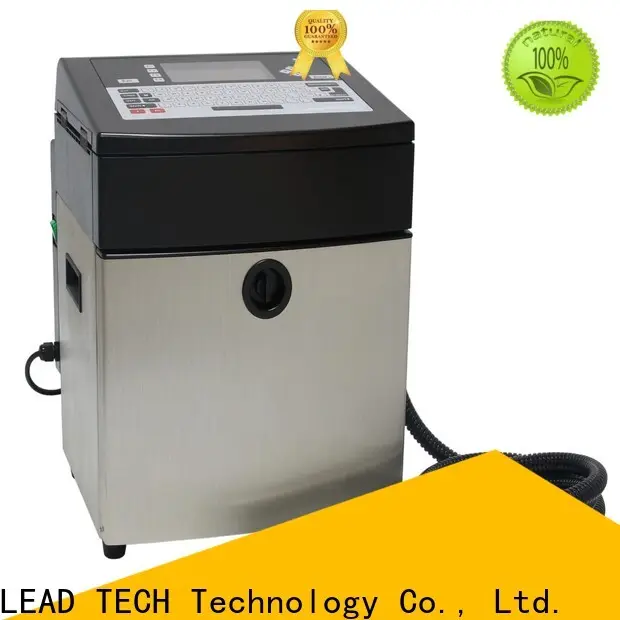 Leadtech Coding date printing machine on plastic bottle manufacturers for auto parts printing 1