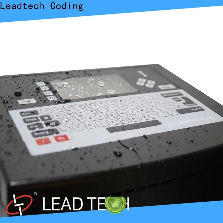 Leadtech Coding date and batch no printing machine professtional for food industry printing 1