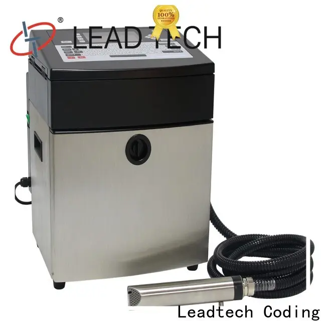 Leadtech Coding Best ribbon batch coding machine custom for building materials printing 1