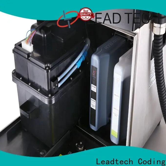 Leadtech Coding commercial manual date coding machine custom for beverage industry printing 1
