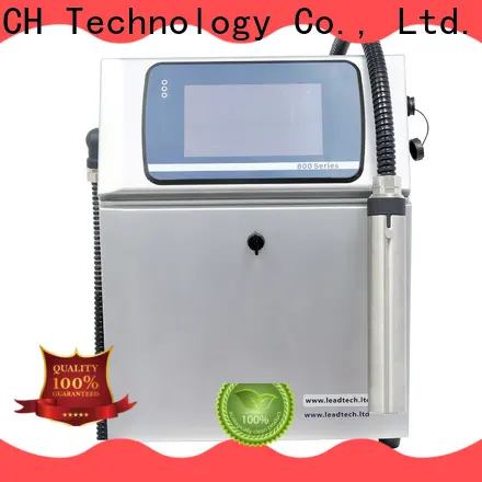 Leadtech Coding date printing machine on plastic bag custom for food industry printing 1
