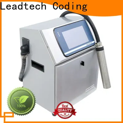 Leadtech Coding expiry date printing machine professtional for tobacco industry printing 1