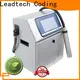 Leadtech Coding expiry date printing machine professtional for tobacco industry printing 1