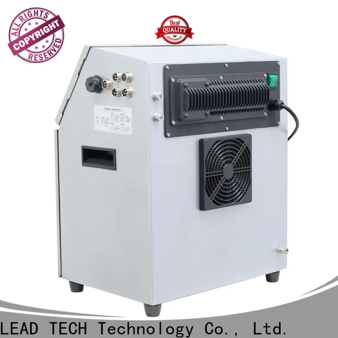 Leadtech Coding Top batch coding machine for water bottles custom for tobacco industry printing 1