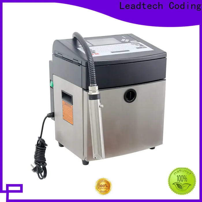 Leadtech Coding innovative expiry date label machine professtional for auto parts printing 1