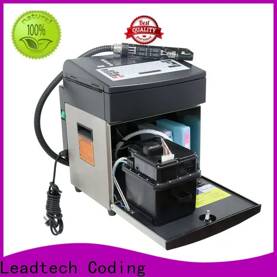 Leadtech Coding Top mrp date printing machine Suppliers for tobacco industry printing 1