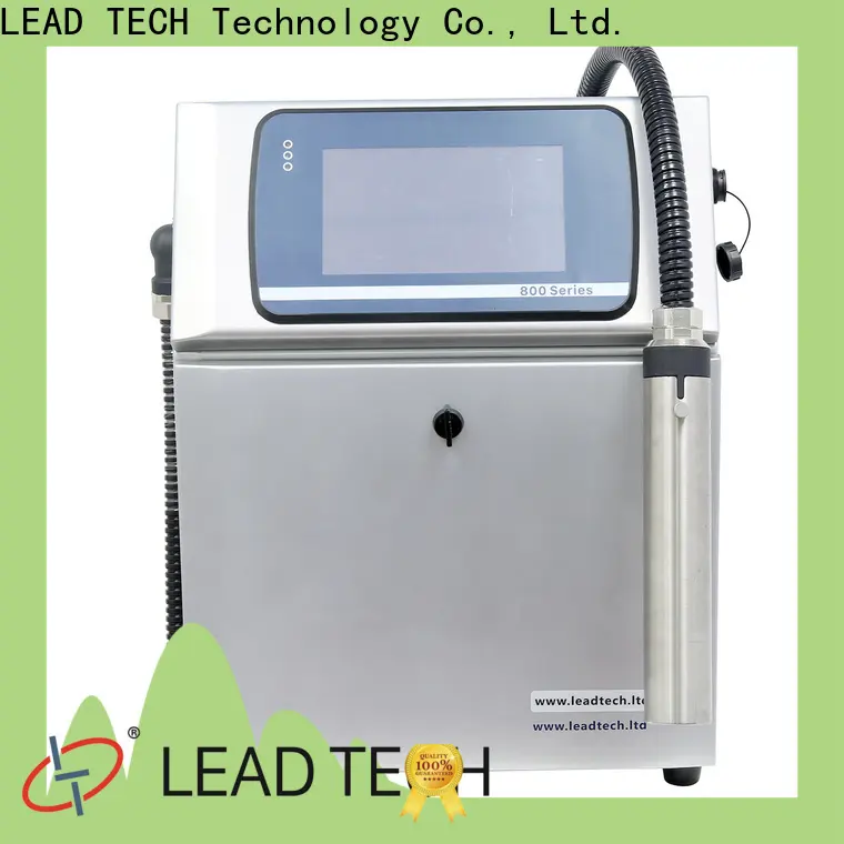 Leadtech Coding High-quality batch coder mini printer for business for building materials printing 1