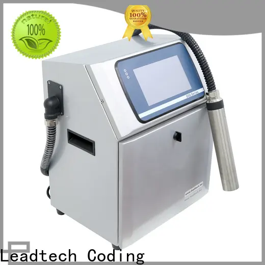 Leadtech Coding expiry date printing machine factory for beverage industry printing 1