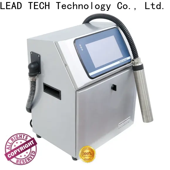 Leadtech Coding manual date coding machine custom for tobacco industry printing 1