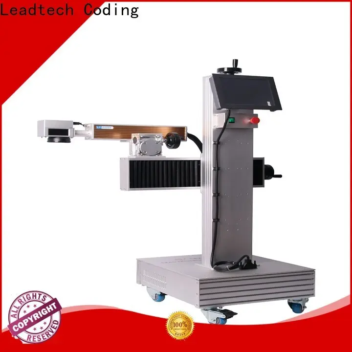 Leadtech Coding High-quality laser date printing machine Suppliers for building materials printing 1