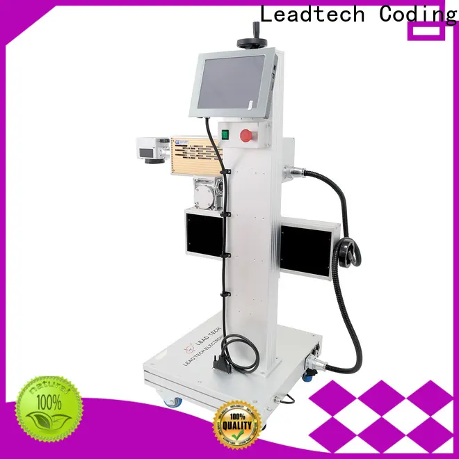 Leadtech Coding commercial laser expiry date printing machine factory for daily chemical industry printing 1