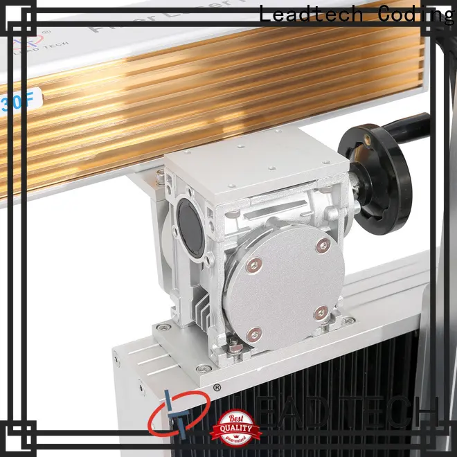 Leadtech Coding laser date printing machine company for beverage industry printing 1