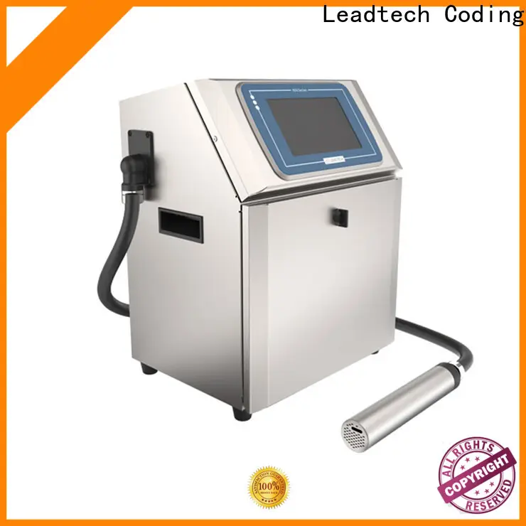 Leadtech Coding hp inkjet batch coding machine company for drugs industry printing 1