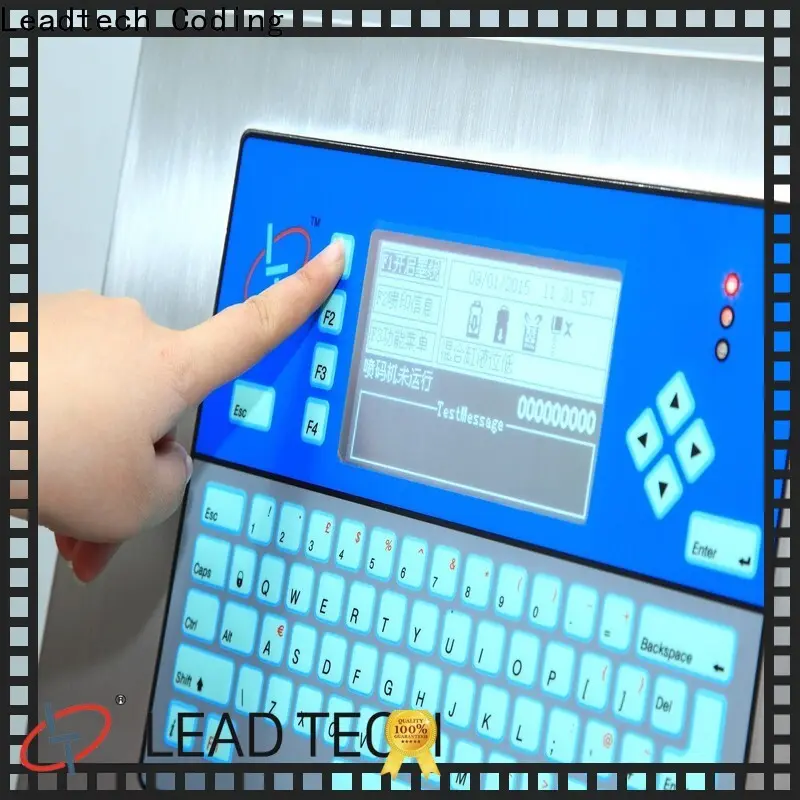 Leadtech Coding dust-proof portable coding machine Supply for auto parts printing 1