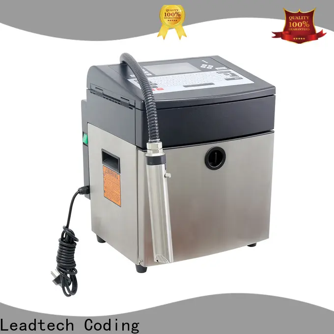 Leadtech Coding inkjet batch coding machine custom for building materials printing 1