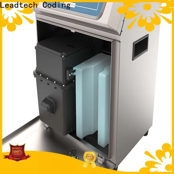 Leadtech Coding commercial laser date code printer professtional for daily chemical industry printing 1