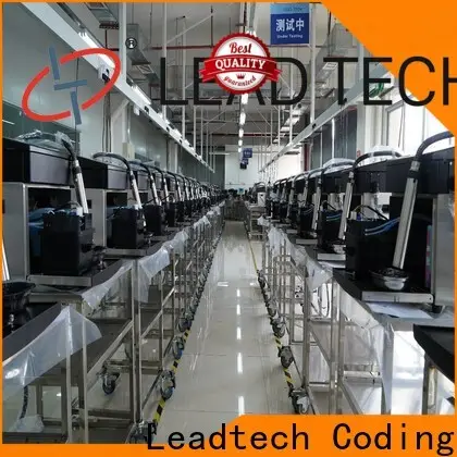 Leadtech Coding portable batch coding machine company for auto parts printing 1