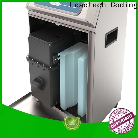 Leadtech Coding commercial mfg and exp date printing machine custom for tobacco industry printing 1
