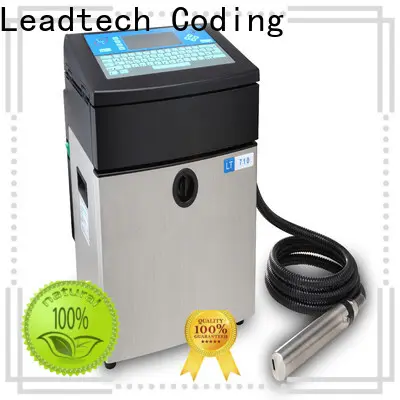 Leadtech Coding Leadtech Coding inkjet coder machine for plastic bottles company for tobacco industry printing 1