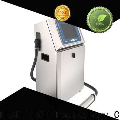 Leadtech Coding dust-proof portable batch coding machine custom for daily chemical industry printing 1