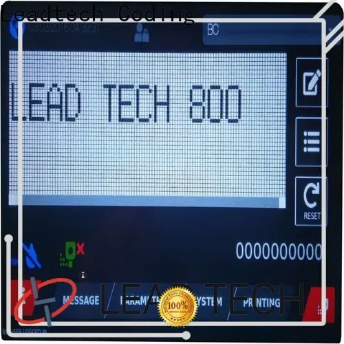 Leadtech Coding dust-proof hand held date coder company for food industry printing 1