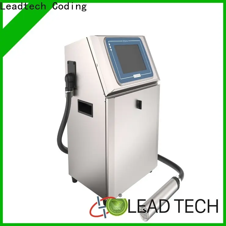 Leadtech Coding Wholesale batch coding machine for pouch Supply for pipe printing 1