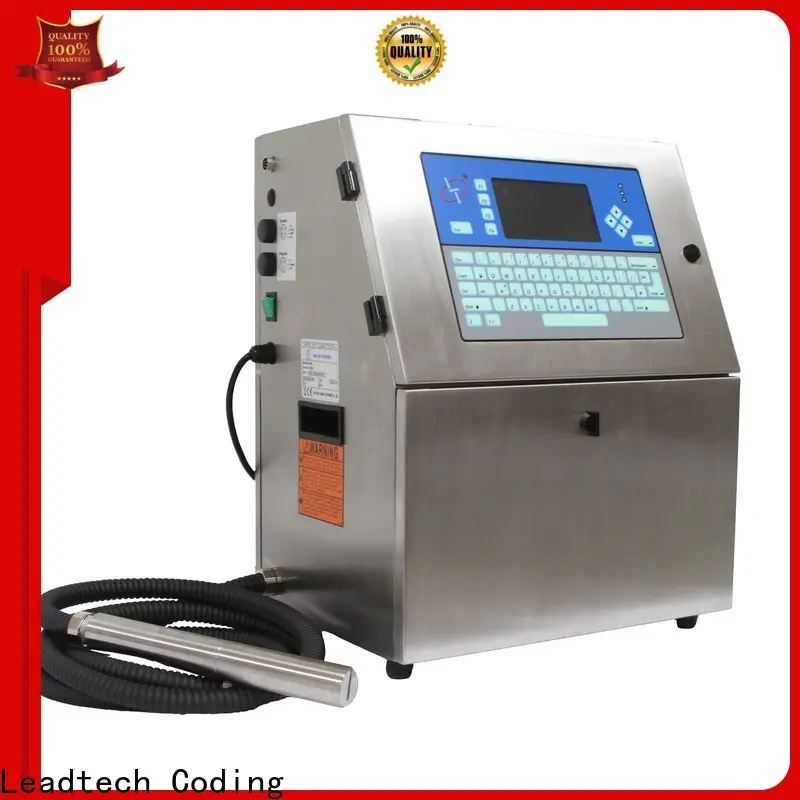 Leadtech Coding date and batch no printing machine factory for daily chemical industry printing 1