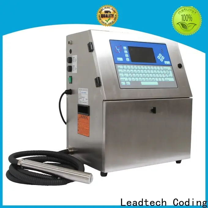 Leadtech Coding dust-proof inkjet date printer company for household paper printing 1