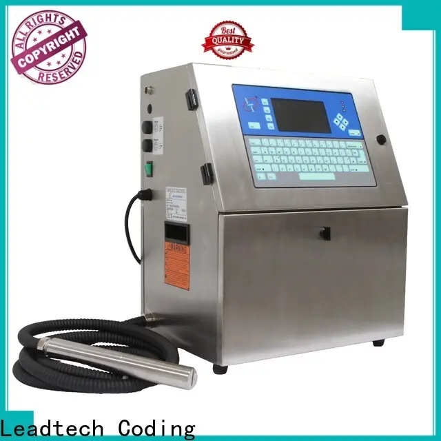 Leadtech Coding automatic batch coding machine company for food industry printing 1