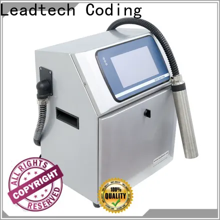 Leadtech Coding commercial batch coding machine for pet bottles Supply for pipe printing 1