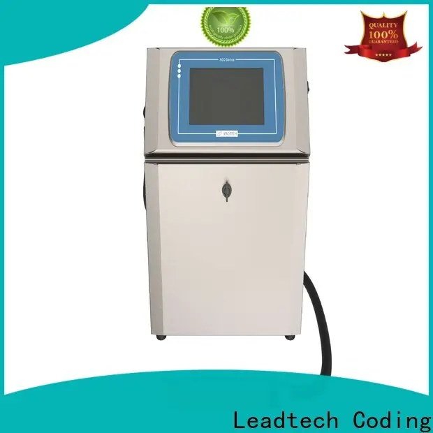 Leadtech Coding date printing machine on plastic bag professtional for pipe printing1 1