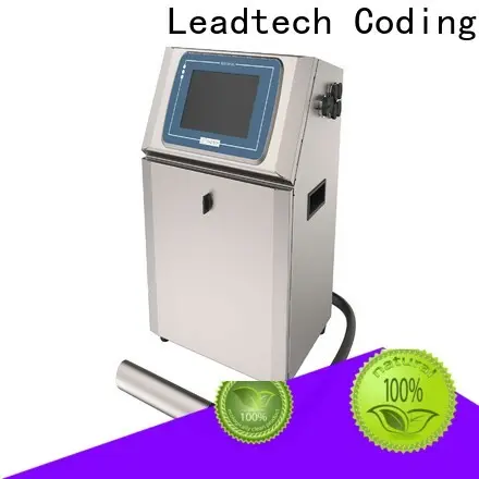Leadtech Coding Leadtech Coding automatic batch code printing machine company for beverage industry printing 1
