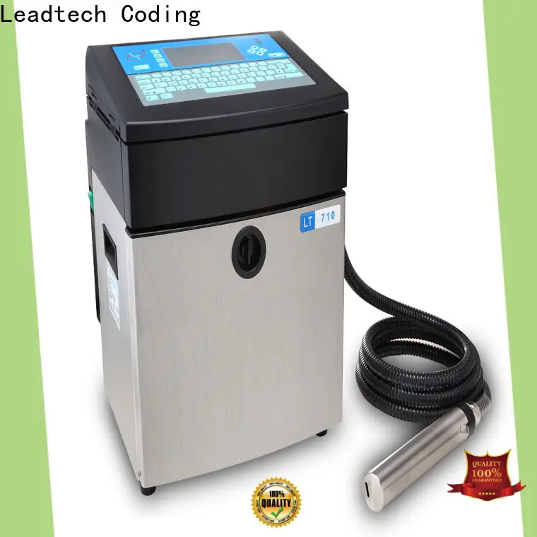 Leadtech Coding New batch code stamping machine custom for household paper printing 1