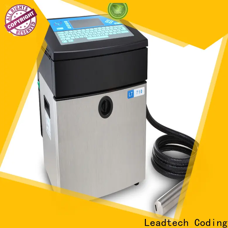 Leadtech Coding commercial inkjet date coder Suppliers for beverage industry printing 1