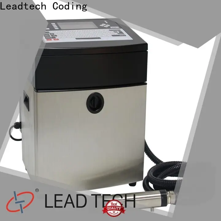 Leadtech Coding Latest carton batch coding machine custom for drugs industry printing 1