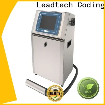 Leadtech Coding batch coder mini printer for business for tobacco industry printing 1
