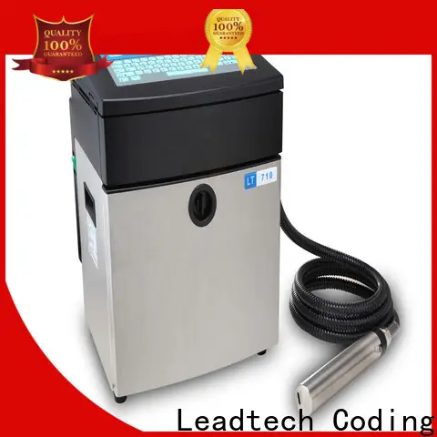 Leadtech Coding inkjet date coder machine company for building materials printing 1