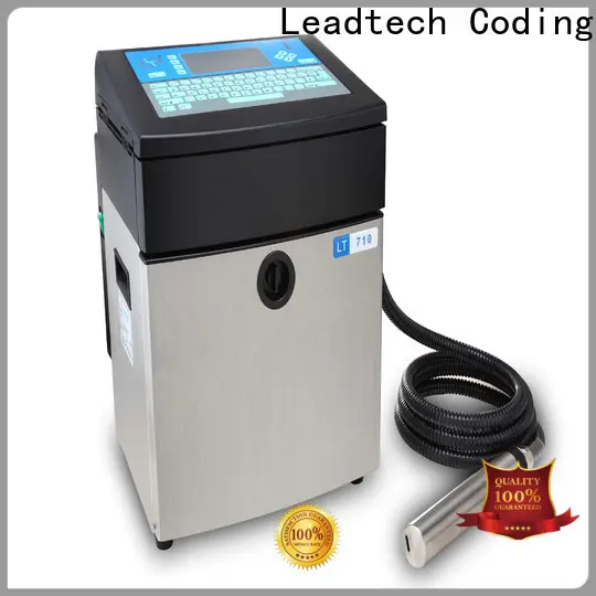 Leadtech Coding Best inkjet printer for expiry date company for building materials printing 1