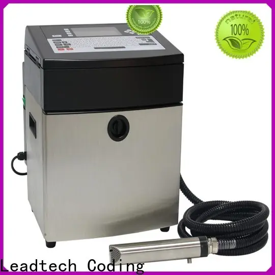 Leadtech Coding batch coding machine for pouch price Suppliers for tobacco industry printing 1