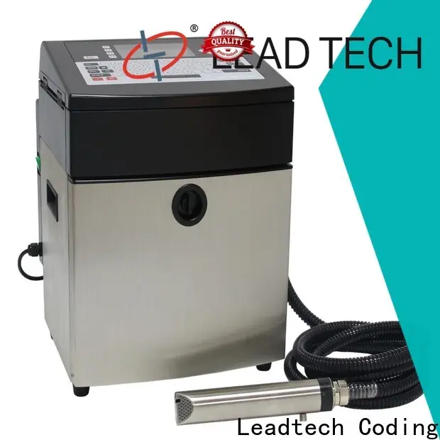 Leadtech Coding hand batch coding machine manufacturers for auto parts printing 1