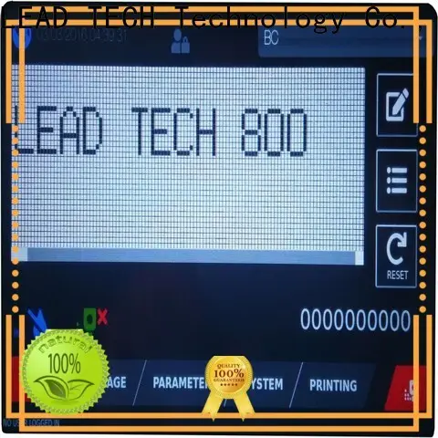 Leadtech Coding label batch coding machine manufacturers for auto parts printing 1