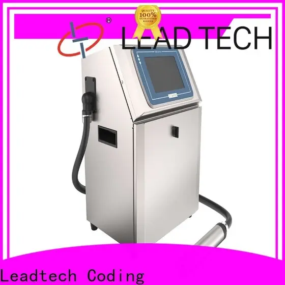 Leadtech Coding expiry date printer machine factory for beverage industry printing 1