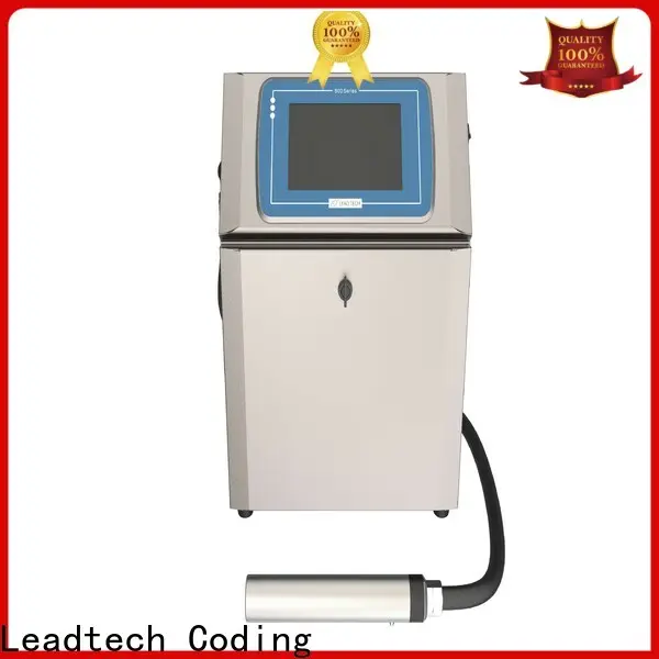 Leadtech Coding Latest videojet batch coding machine professtional for drugs industry printing 1