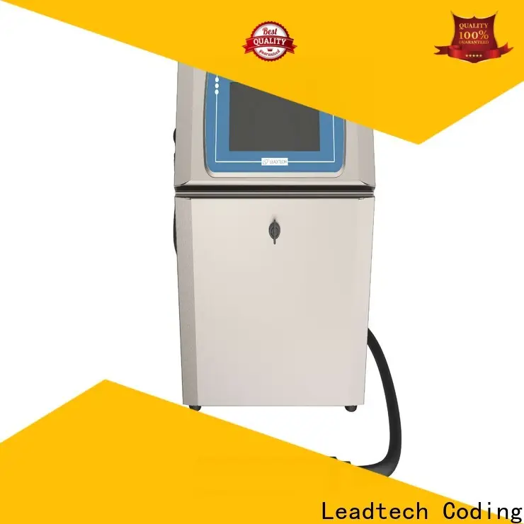 Leadtech Coding date printing machine on plastic bag professtional for pipe printing11 1