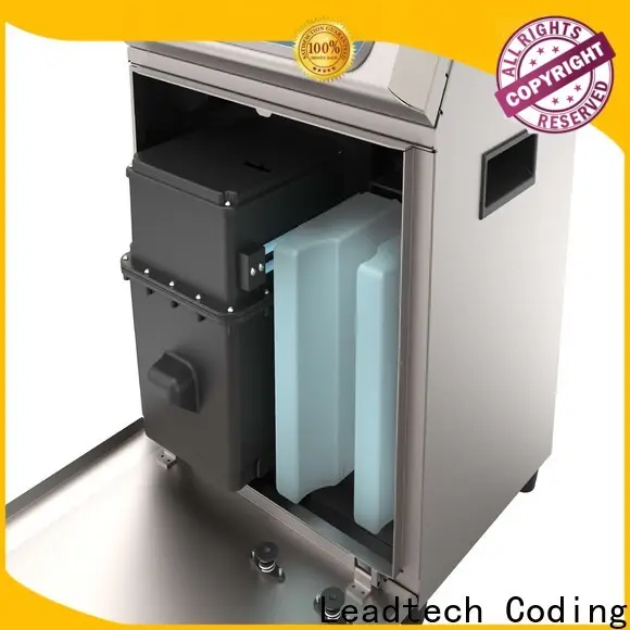 Leadtech Coding hp inkjet batch coding machine professtional for beverage industry printing 1