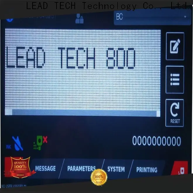 Leadtech Coding meenjet m6 automatic inkjet printer Suppliers for pipe printing 1